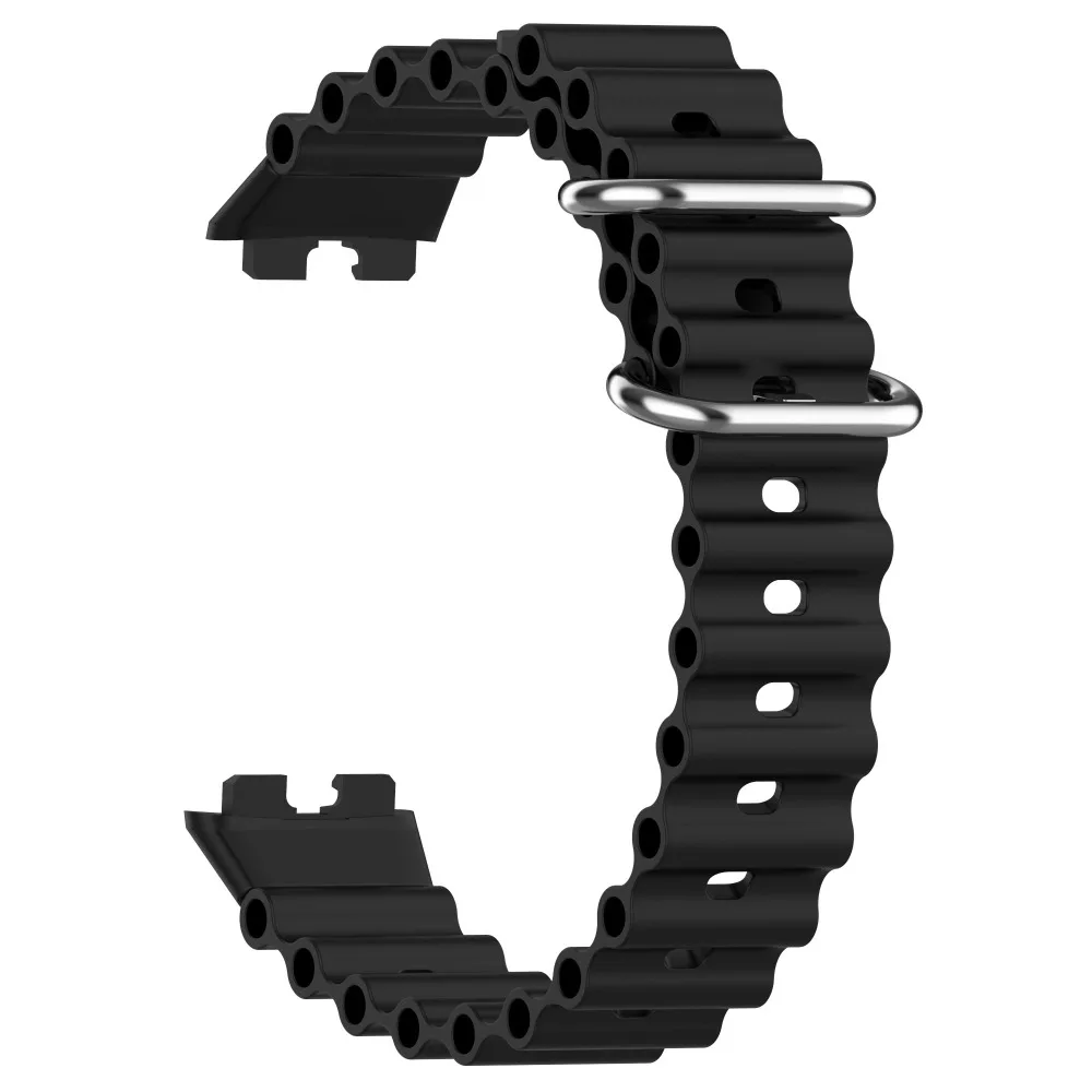 Ocean Silicone Band for Huawei Band 8 Strap Breathable replaceable wristband for Huawei Band 8 Bracelet Smart Watch Accessories