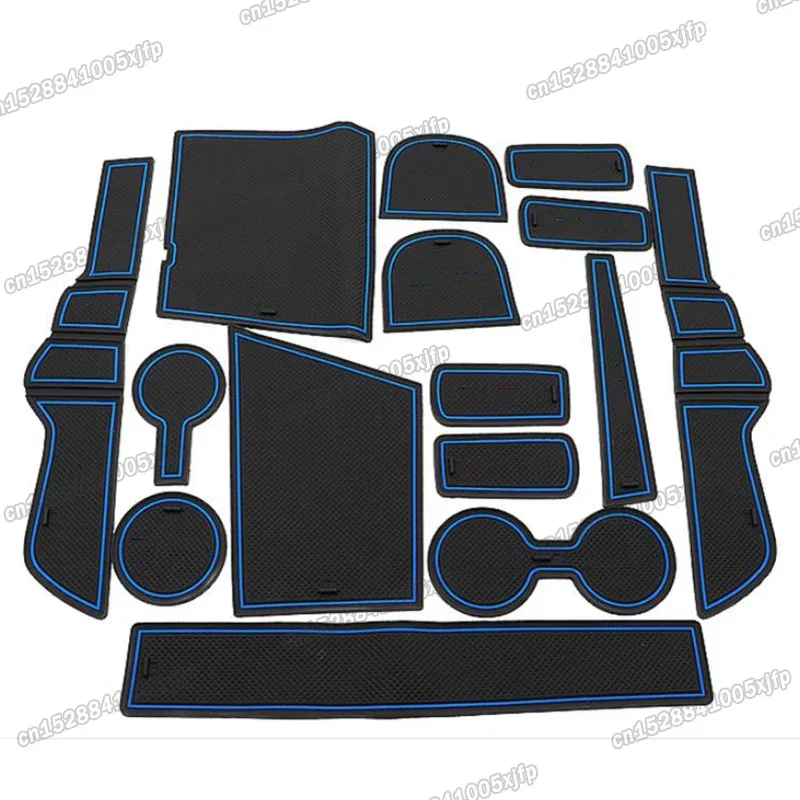 Car Interior Door Slot Cup Mat Anti-slip Pad  for Hyundai Elantra CN7 2021 2022 2023 2024 Accessories Auto Styling Parts Lining