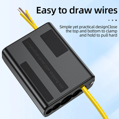 Imagen 2 del producto Pelacables Longitudinal de fibra óptica K1/A-09, cortadora de 1,5-33mm, pelado de tuberías centrales de cables de un solo núcleo/en forma de cinta