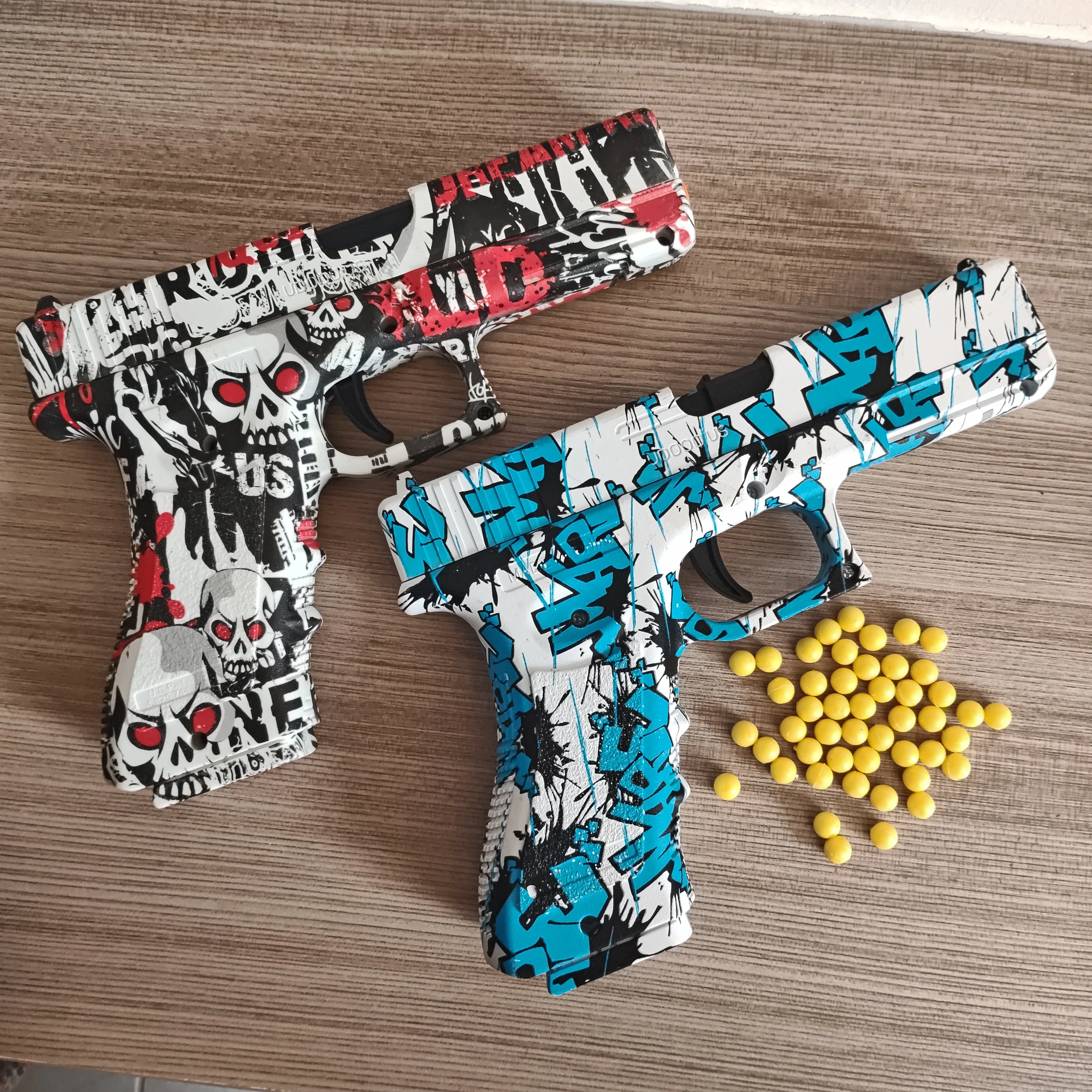 G17 miękka kula pistolet zabawkowy ręczny pistolet piankowy kulka Airsoft Launcher CS gry strzeleckie broń dla dzieci chłopcy prezent