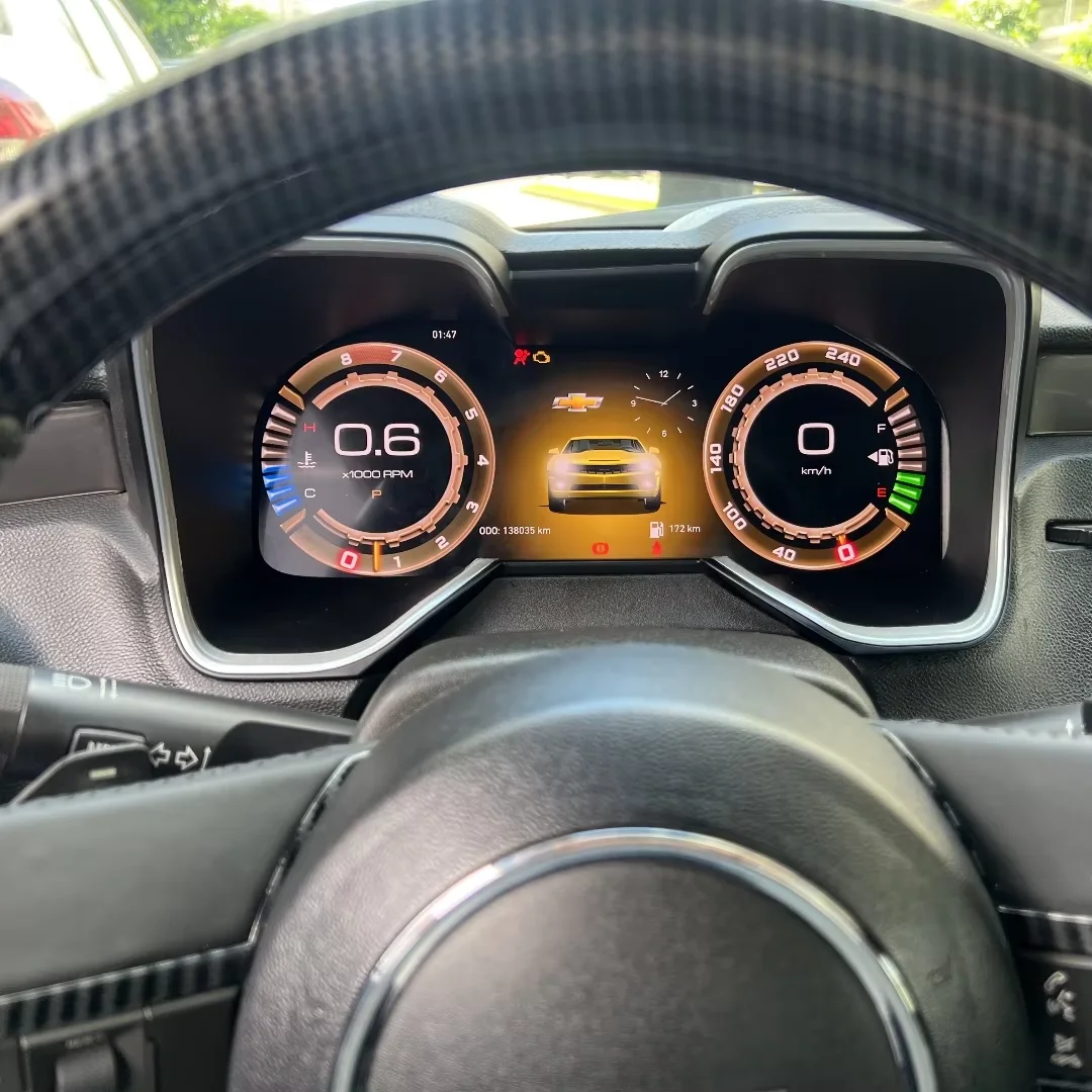 Tablero Digital LCD para Chevrolet Camaro 2010 2011 2012 2013 2014 2015, cabina Virtual para coche, grupo de pantalla HD