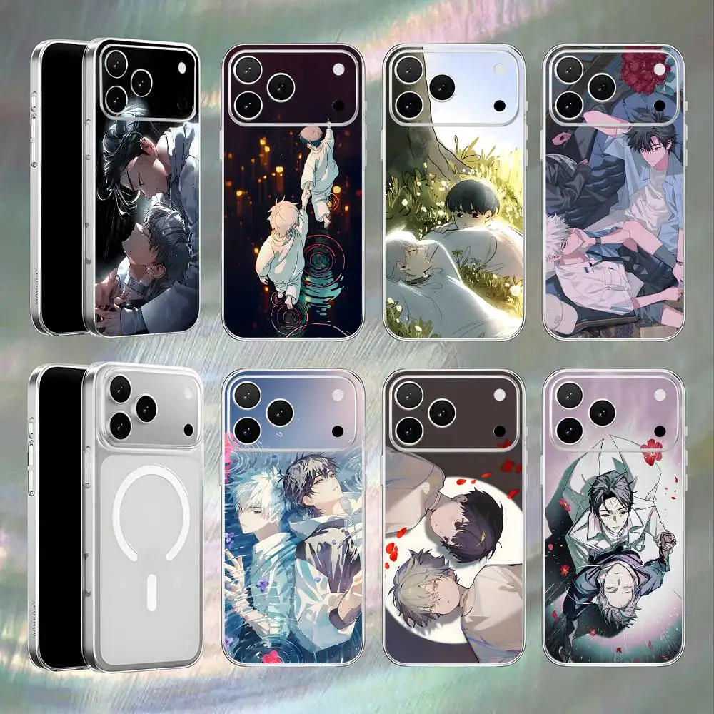 

A-Aliens Stage I-Ivans And T-Tills Transparent White Phone Case For iPhone 17,16,15,14,13Pro,Max,Plus Magnetic Wireless Charging