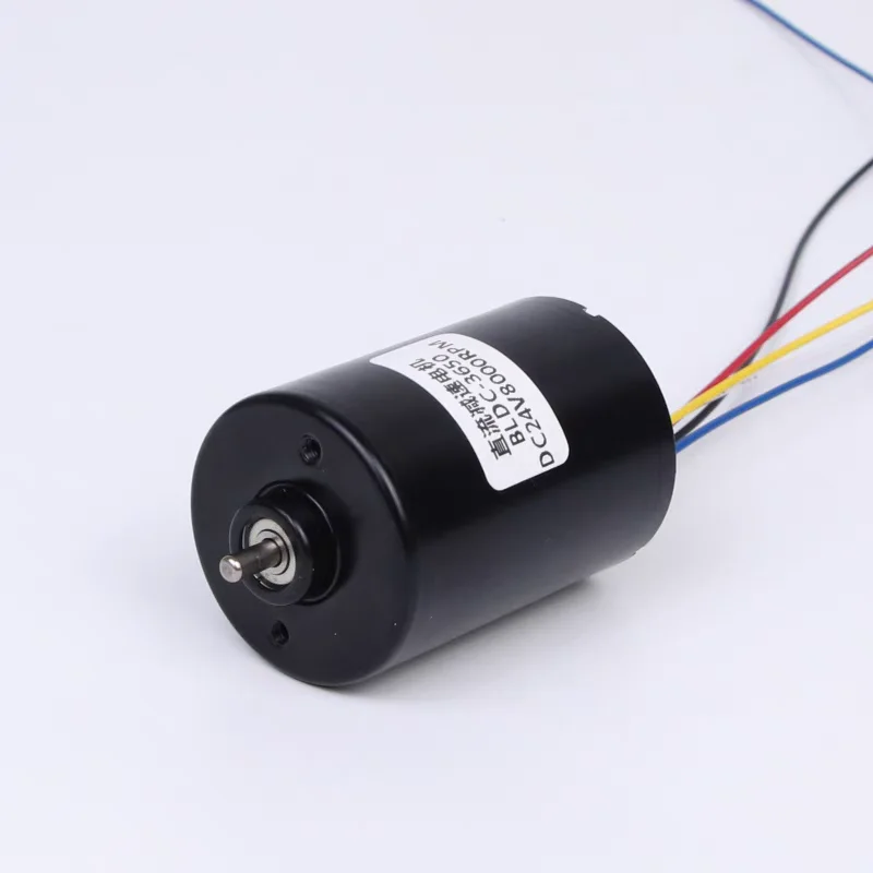 3650 Brushless High Speed Motor DC 12V 24V 4000rpm 8000rpm PWM Controller Reversed and Forward BLDC Electric Engine