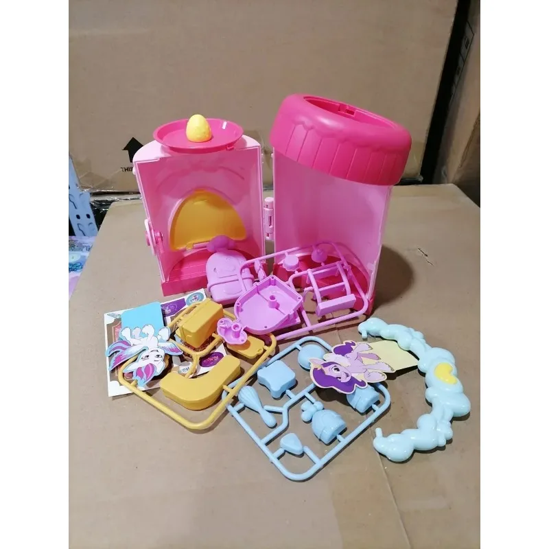 ハスブロ マイリトルポニー ボトルモデル 宝箱 面白いおもちゃコレクション アクションフィギュア 女の子ままごと 子供の誕生日プレゼント
