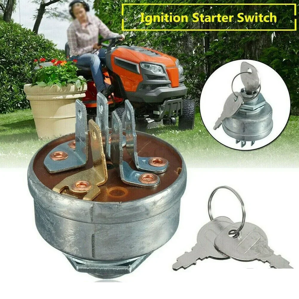 Encendedor de 5 pines para cortacésped Murray con llaves, compatible con modelos de tractor cortacésped Roper OEM 44745 7250267A
