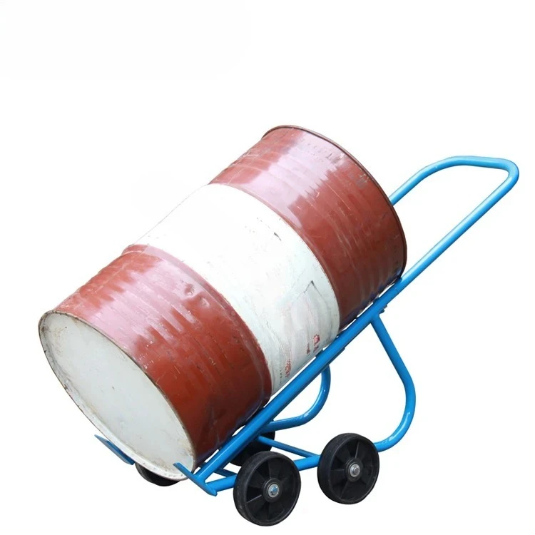 DF20 Series Four-Wheel Manual Drum Truck with U-shaped Base