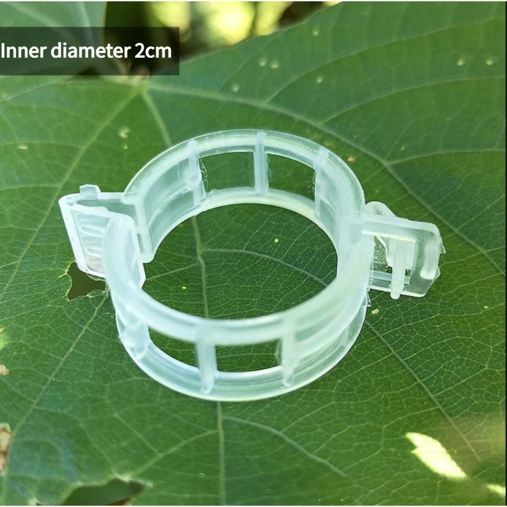 100PCS Climbing Vine Branch Holder Green Plant Vegetable Bundled Cable Tie Vine Special Hanging Seedling Clip Fast Delivery