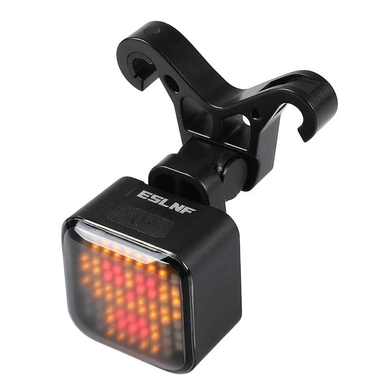 MTB Bike Tail Light Intelligent Automatic Brake Sensor Light IPX6 Waterproof USB Charging Installable Bicycle Rear Light