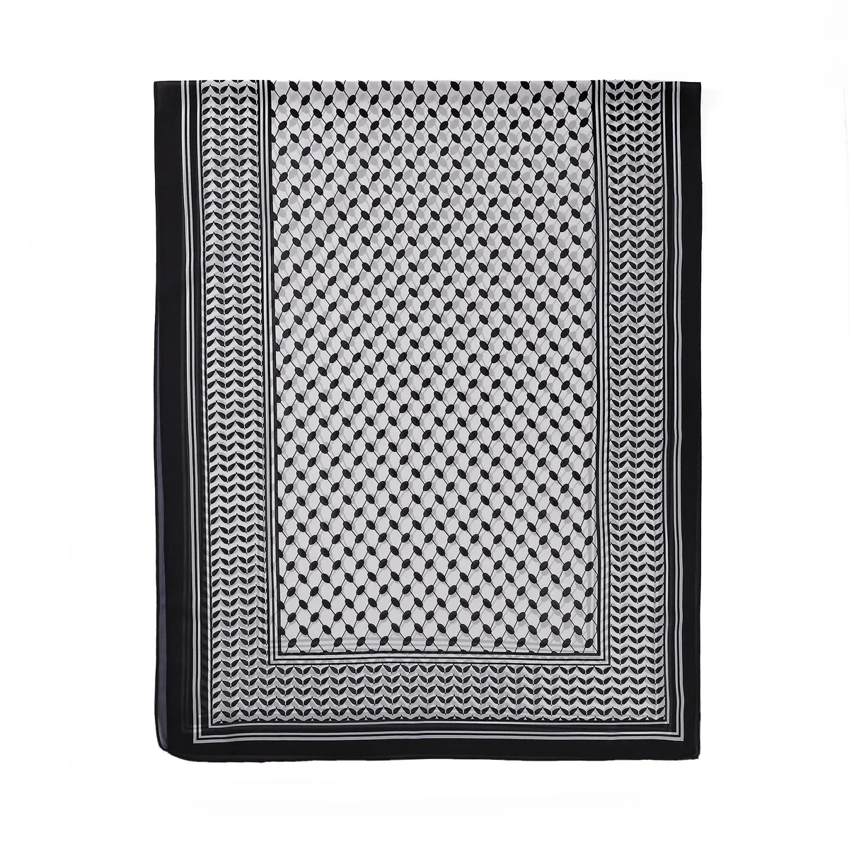 Рисунок 5 - Шифоновый головной убор с принтом Рамадан