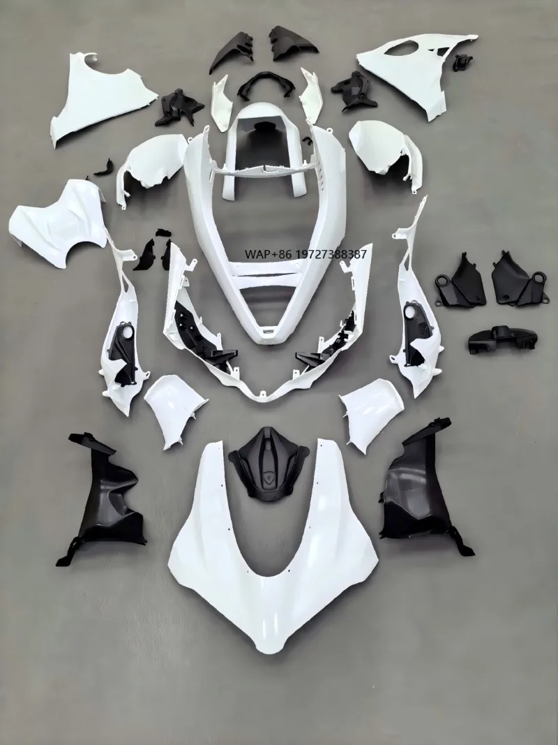

Unpainted ABS Plastic Raw Blank Fairing Wholesale for V4V4S 2025 Motorcycle Fairing Kit