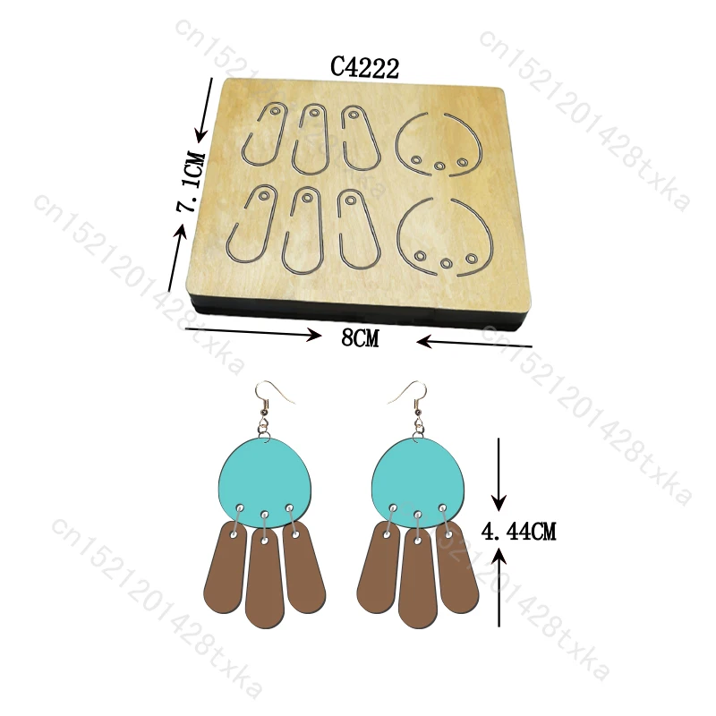 

New earring Wooden Dies Cutting Die Scrapbooking C4222 Multiple style