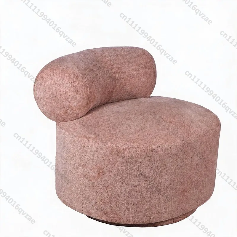 Chair Luxury Pink Swivel Armchair Comfortable Sofa Chair Living Room Chair