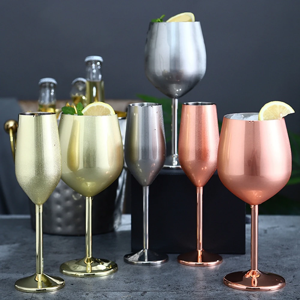 

Metal Creative Goblet Bar Tools Kitchen Supplies Barware Champagne Cup Wine Glass Cocktail Glass