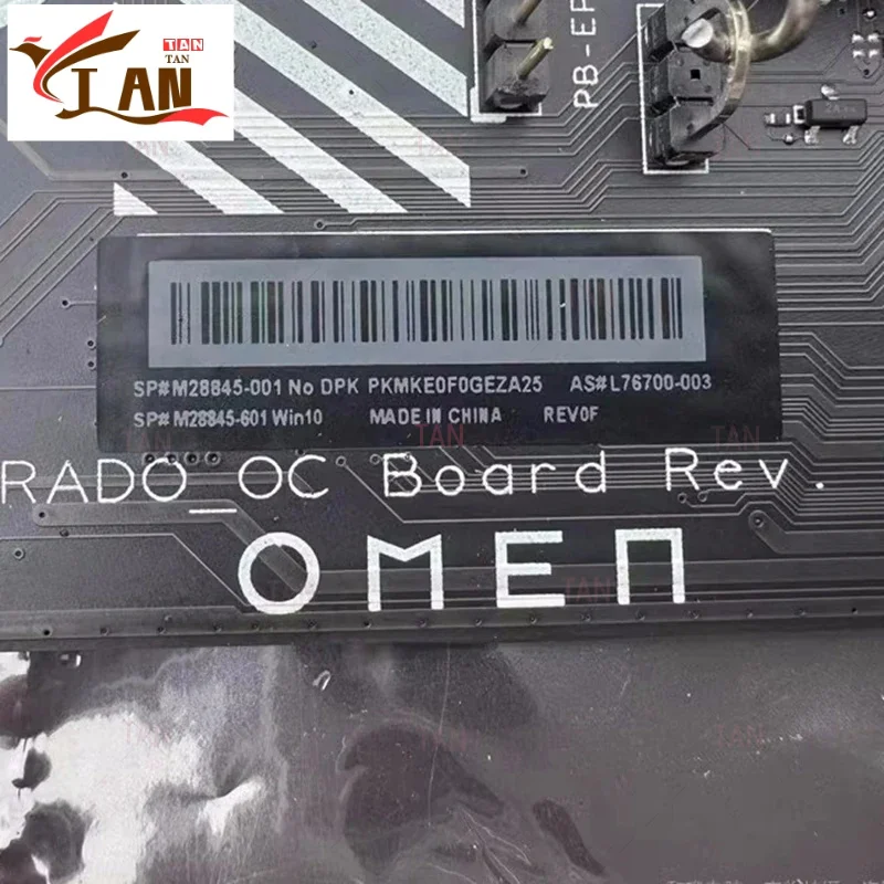 Original สําหรับ HP OMEN 25L GT13 เมนบอร์ดเดสก์ท็อป M28845-001 L76700-003 M28845-601 DDR4 Mainboard 100% ทดสอบทํางานอย่างเต็มที่ TAN