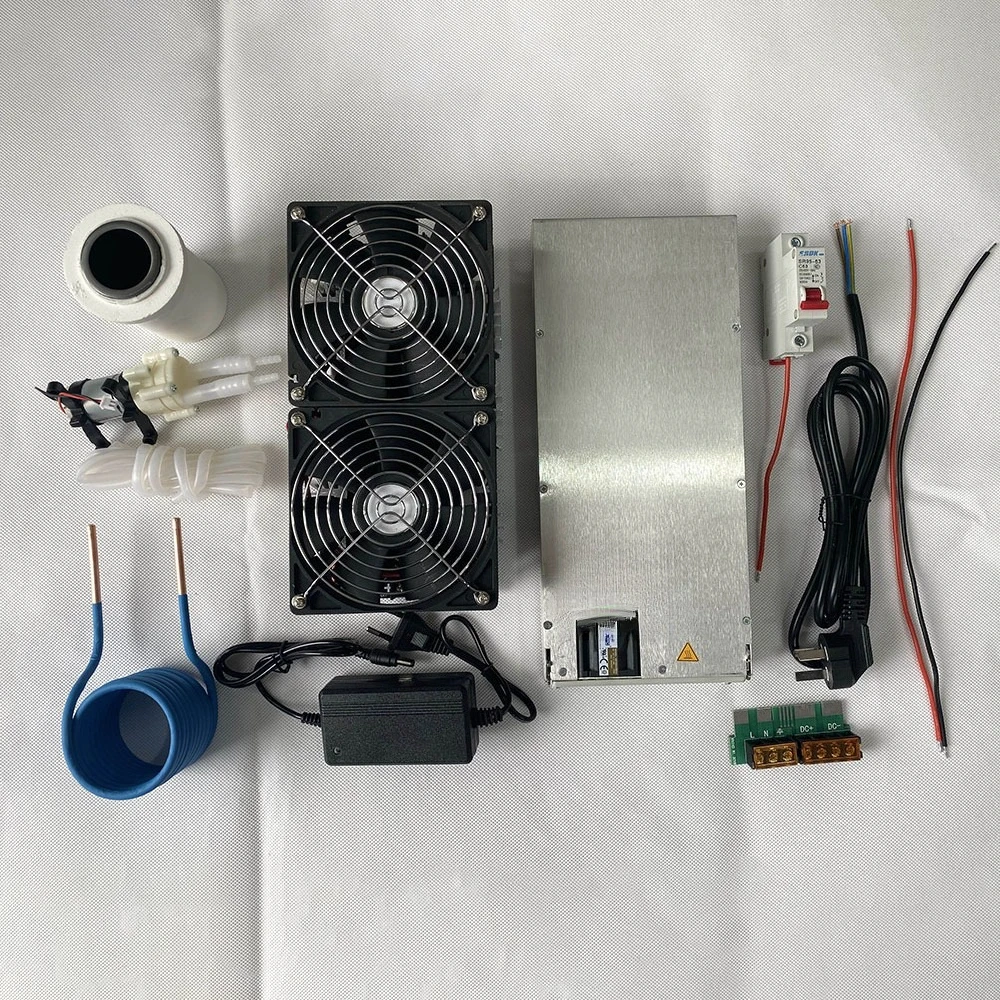 A full set of high-frequency induction heating 2500W high-power high-frequency machine without taps