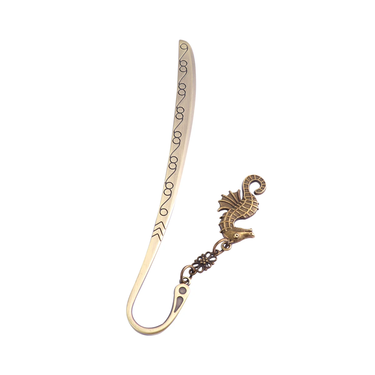 

Little Bookmark Vintage Metal Shaped Animal Pattern Creative Chinese Style