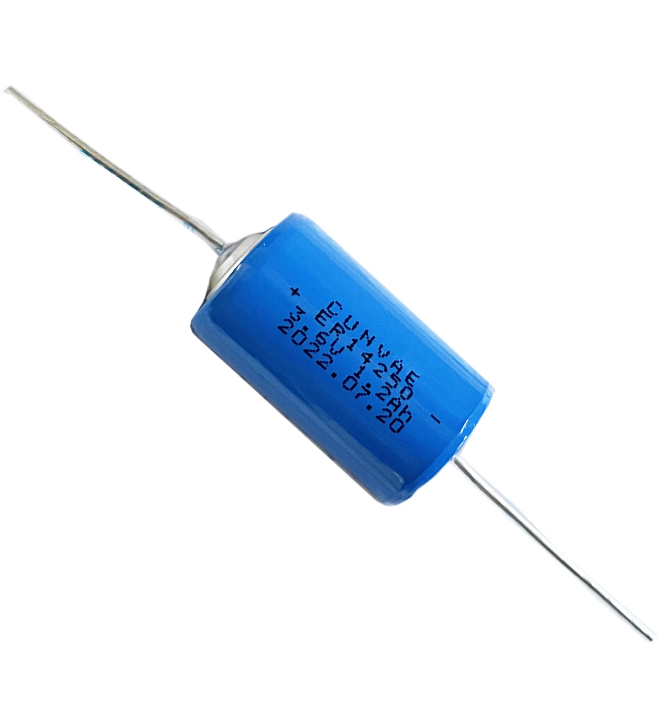 

100xER14250 3.6V Lithium Battery with AX Tabs Li-SOCL₂ 1/2 AA Size 1.2Ah Single-Use Lithium Thionyl Chloride Battery Customized
