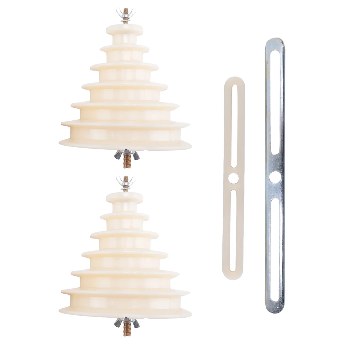 1 Beige 7-Layer 6-Slot Motor Repair Tool Pagoda Motor Winding Mold Single-Phase Universal Micro-Motor Winding Tool-Grocery