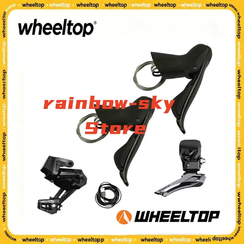 

WHEELTOP EDS TX RA6000 Carbon rim brake road groupset, Shifter front rear Derailleur