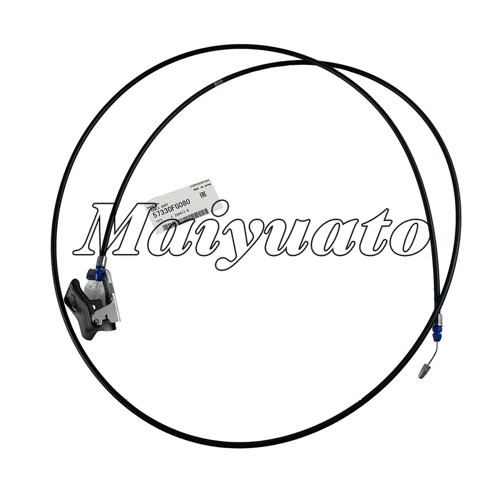 57330FG080 New Genuine Hood Release Cable For 08-17 Subaru Crosstrek Impreza WRX STI