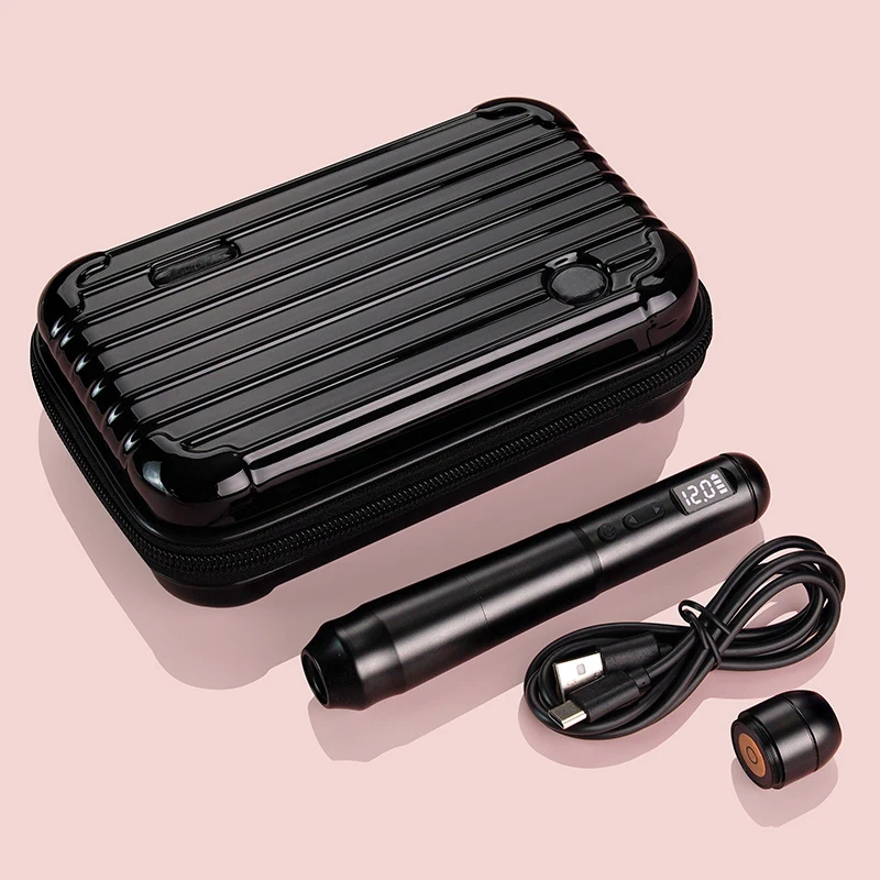 

New Wireless Tattoo&Permanent Makeup MachineTattoo Pen With 900MA Battery Capacity Packs For Eyebrow Permanent Makeup