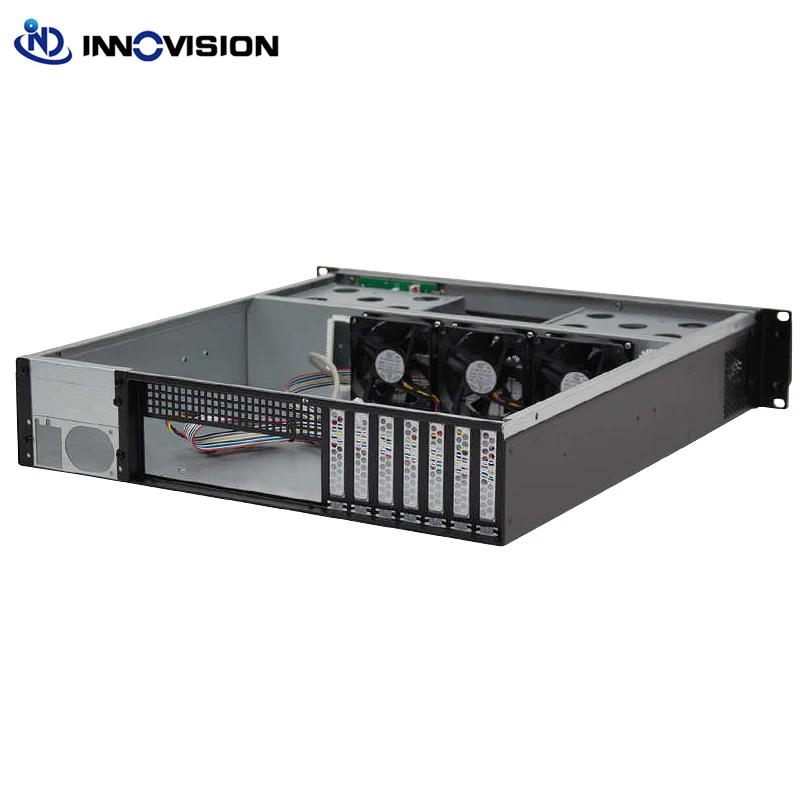 High Quality 2U 19inch Rack 480mm Depth Server Case Micro ATX IPC Chassis