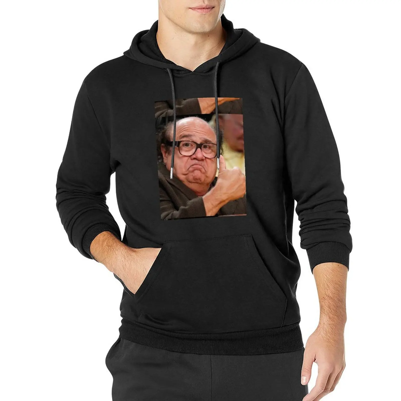 Danny Devito Approves Pullover Hoodie men clothing anime clothing anime clothes mens hoodies