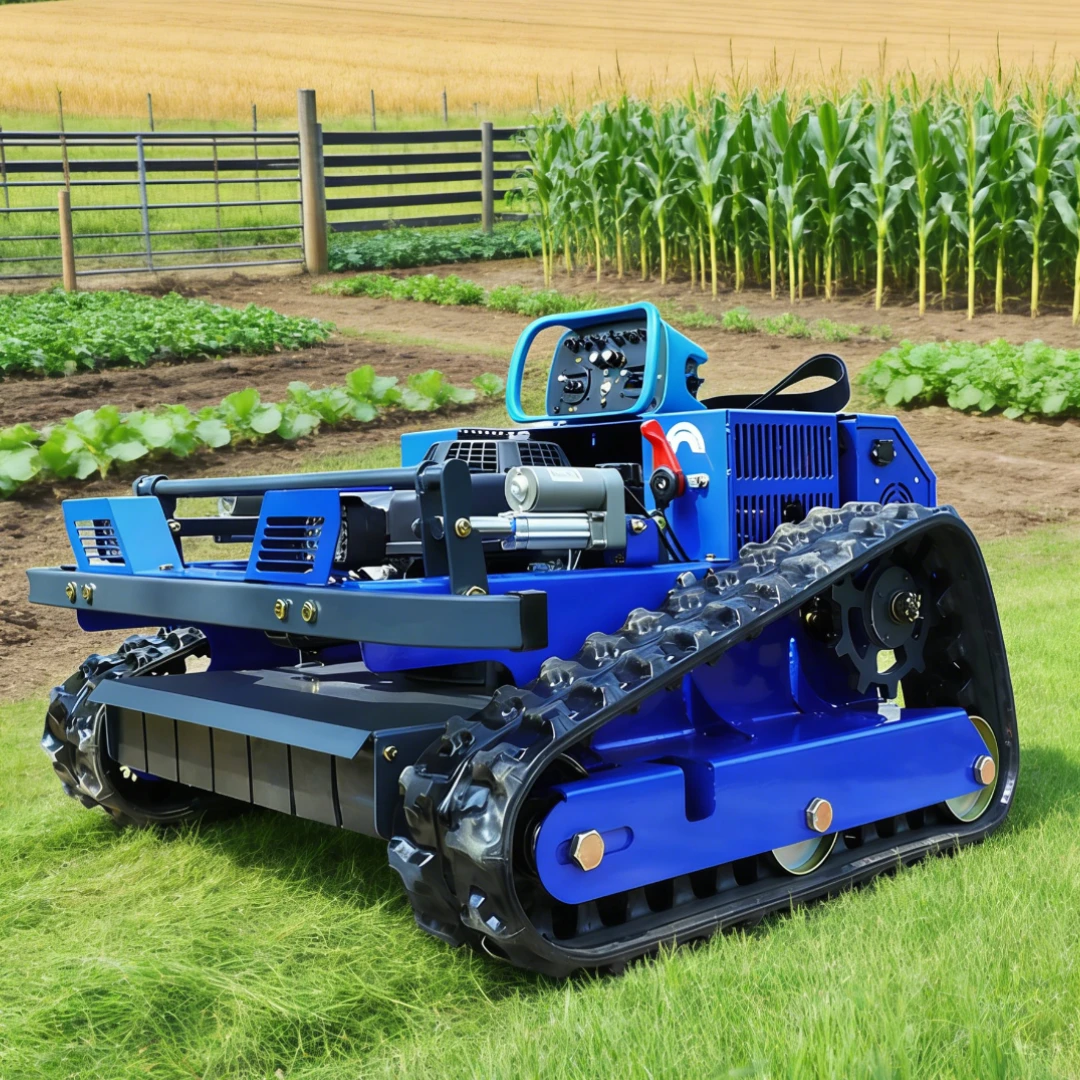 

Customized high-quality industrial-grade wireless rotary all-terrain remote-controlled lawn mower for gardens