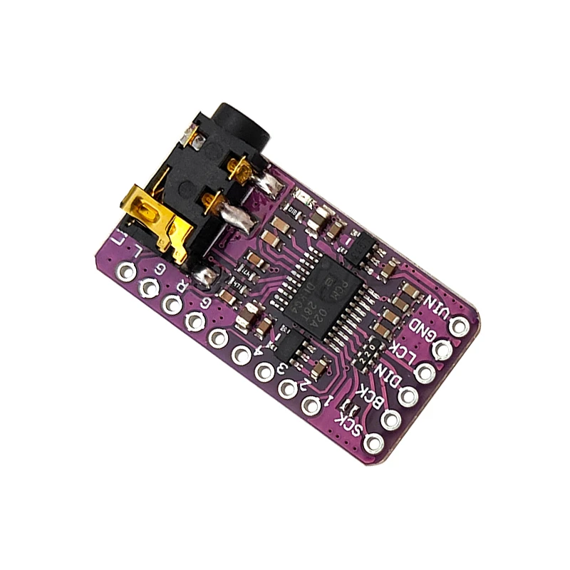 مشغل صوت رقمي لتوت العليق بي ، PCM5102 DAC ، 12S IIS متحكم ، وحدة فك التشفير ، استخدام واجهة PCM5 102A