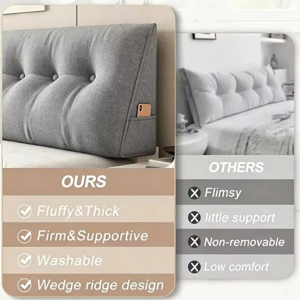 Triangular Reading Support Pillow 5