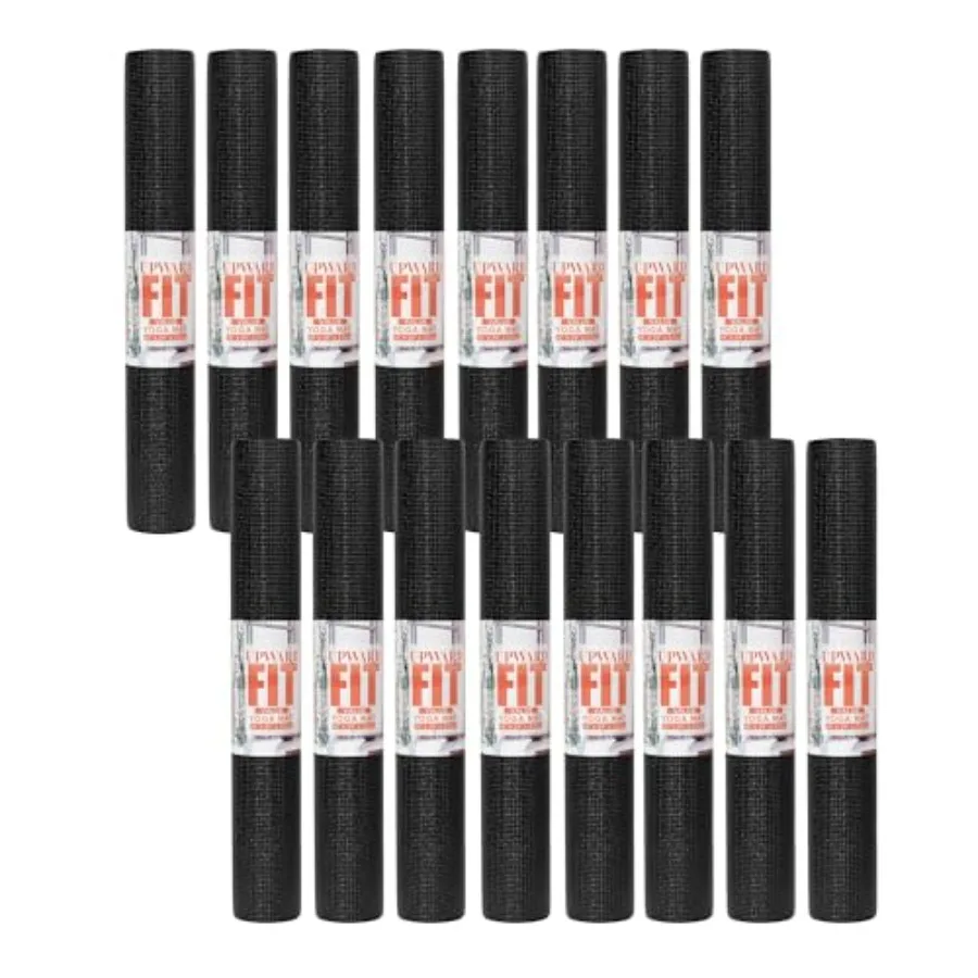 

Набор из 12 или 16 ковриков для йоги, 68 x 24 дюйма, нескользящие, толщиной 3 мм, нетоксичные, для школ и студий.