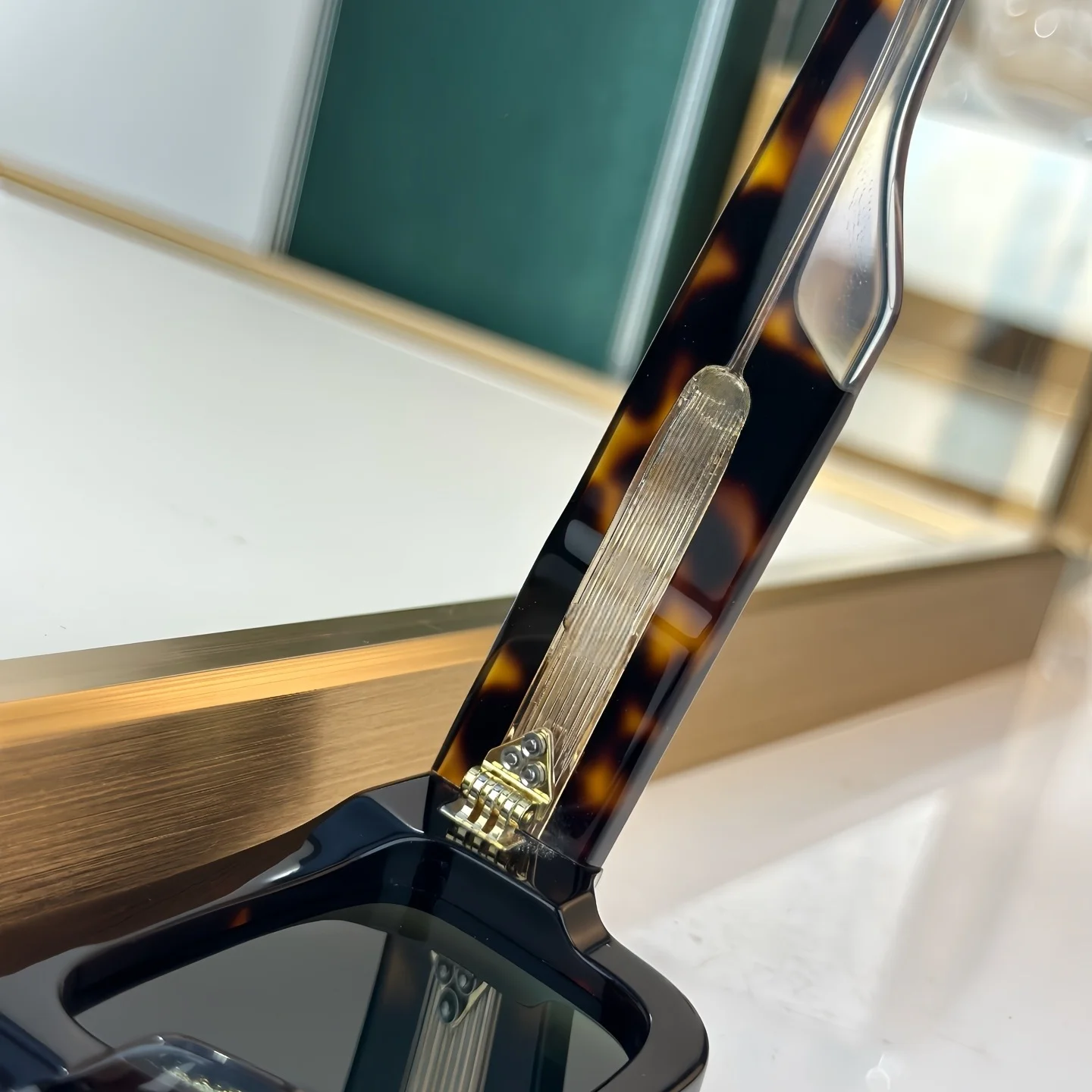 النظارات الشمسية الفاخرة للجنسين مستطيل سميكة خلات الرجال النظارات الشمسية ASCARI موضة جديدة النظارات الشمسية النسائية الإكسسوار #5