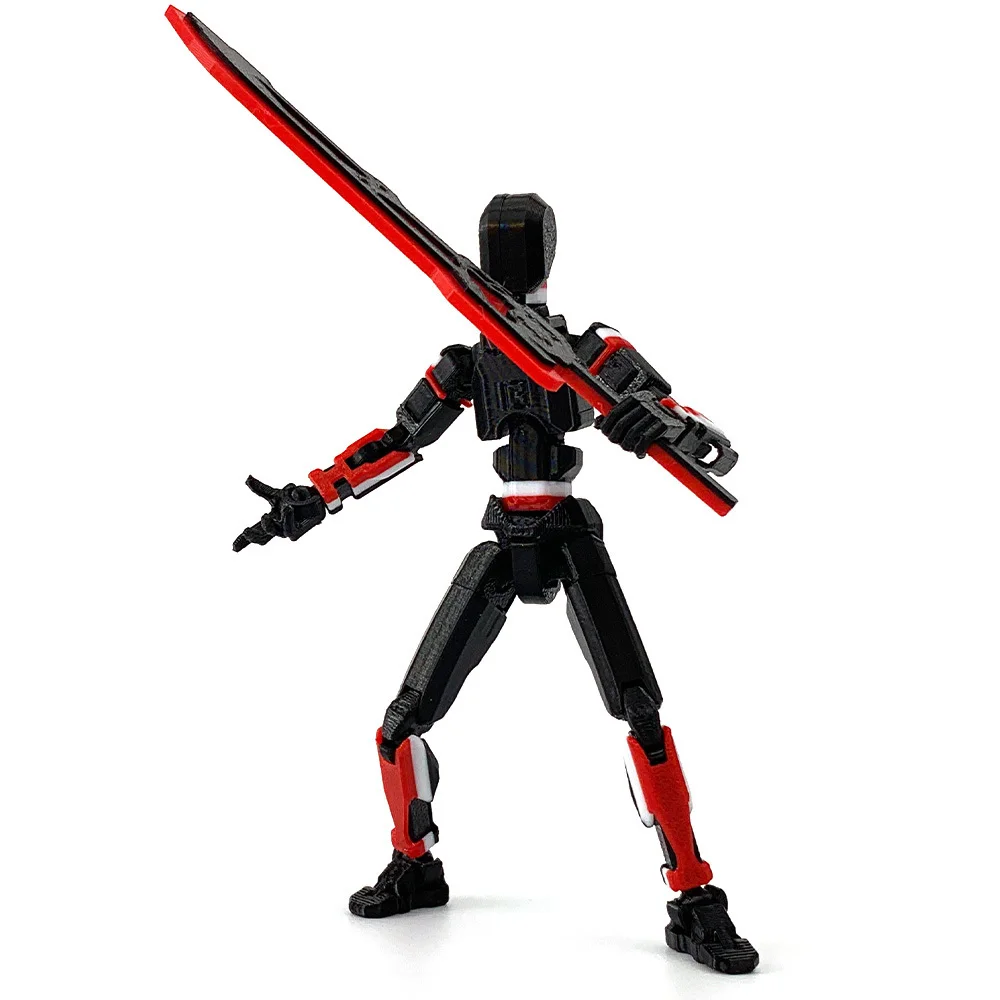 3D Printed Mannequin Dummy 13 Bad Boys Series Toys Action Figures Multi-Jointed Movable Shapeshift Robot Parent Child Games