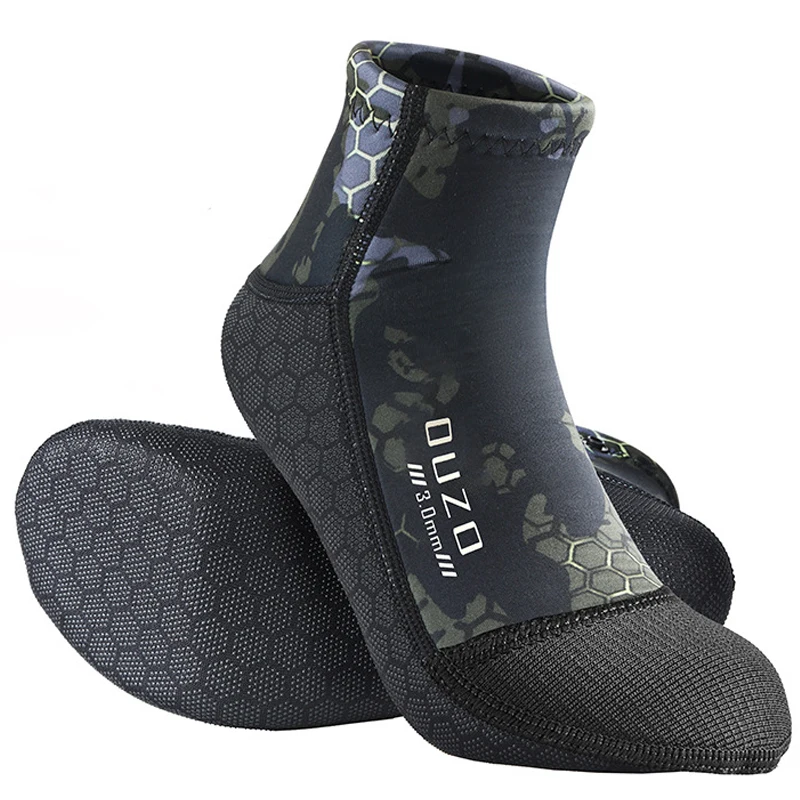 Neue 3mm Tauchen Neopren Socken Anti Slip Warm Kalt-proof Neoprenanzug Surfen Schnorcheln Wasser Sport Tauchen Socken