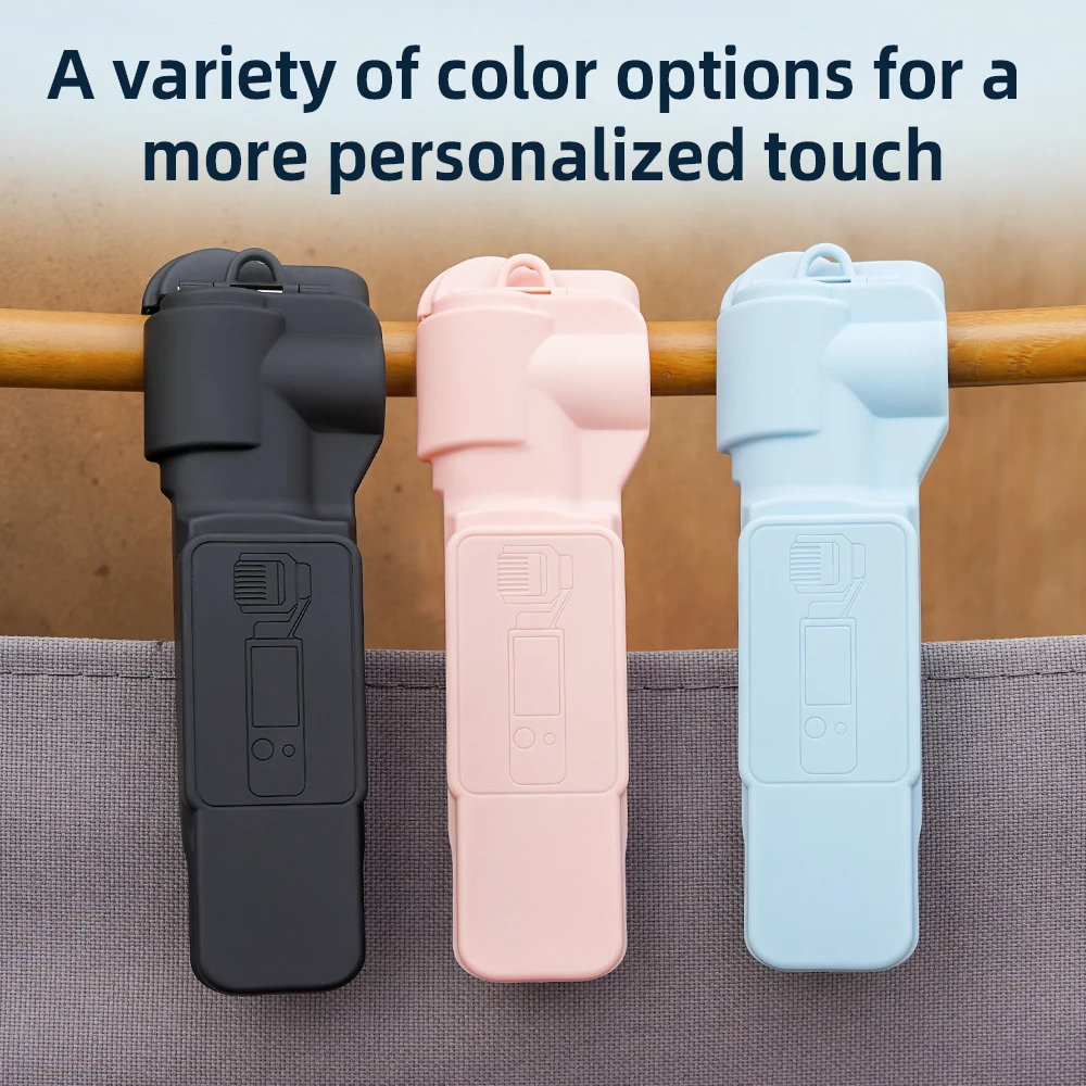 BRDRC Pocket 3 Funda protectora de pantalla DJI Osmo Pocket 3 Accesorios Tapa de lente de cámara portátil Estuche rígido con forro suave