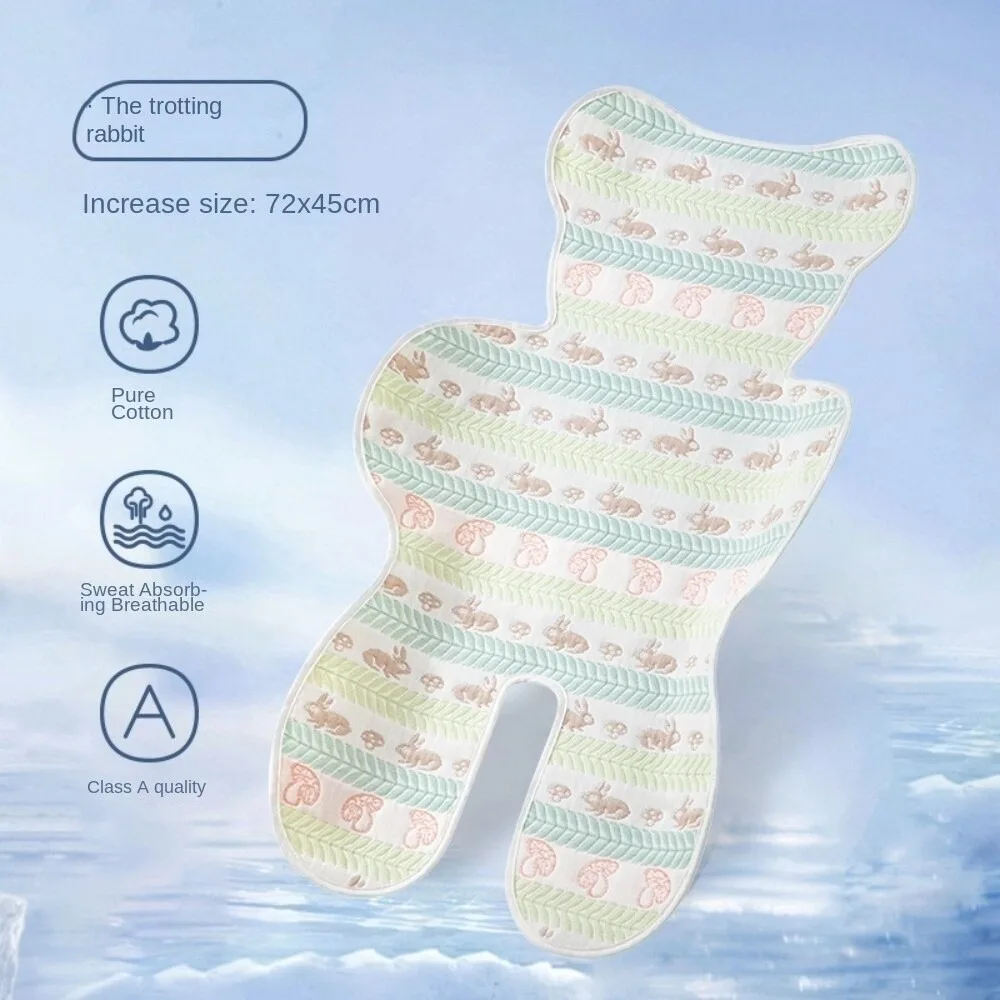 

Breathable Baby Stroller Cushion Cooling Pad Soft Pram Cushion Baby Care Cute Design Dining Chair Trolley Mat Stroller Use