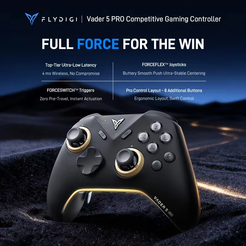 Flydigi Vader 5 Pro/4 Pro Gamepad Athletic Elite Handle Wireless