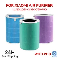 For Xiaomi Mi Air Purifier 1 2 2S 2C 2H 3 3S 3C 3H Pro Hepa Carbon Filter Replacement Filter PM2.5 Anti Bact Eria Formaldehyde