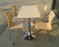 طاولة طعام وكراسي لأربعة أشخاص، طاولة طعام وكراسي لمطعم الوجبات السريعة، KFC #4