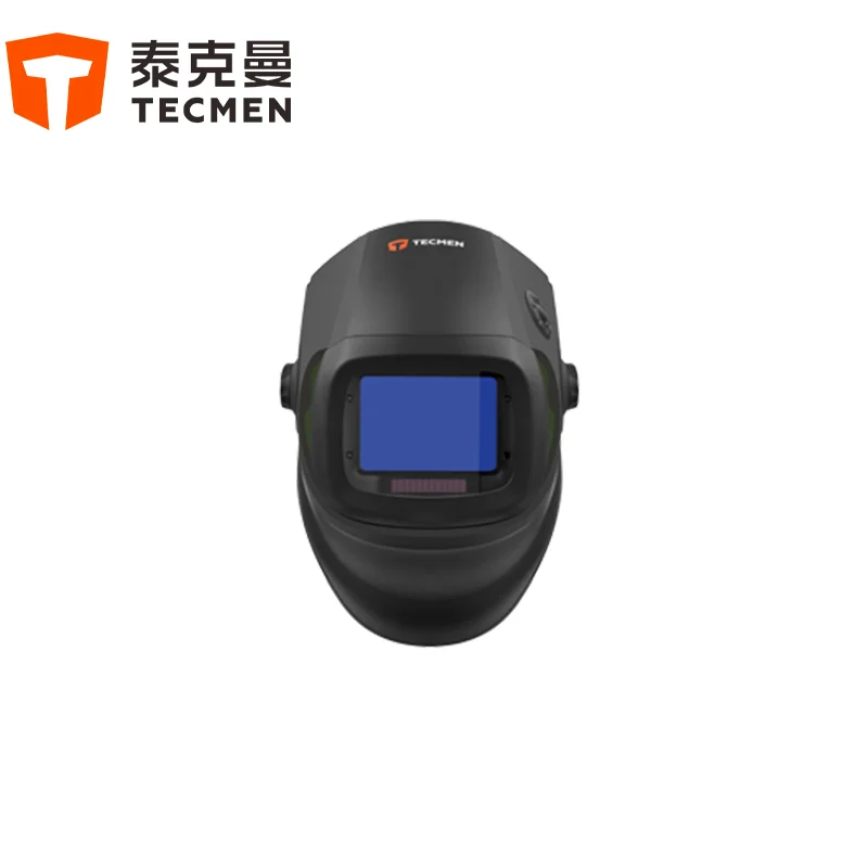 

Сварочная маска Tecman Professional с автоматическим затемнением, 3 режима отображения True Color, 107x75 мм, 0.04 мс, DIN 5-13, оптика 1111, 4 датчика, сварочный шлем