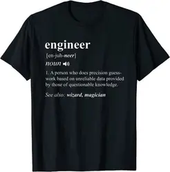 NEW Engineer Definition Funny Engineering Mechanical Civil Gift T-Shirt