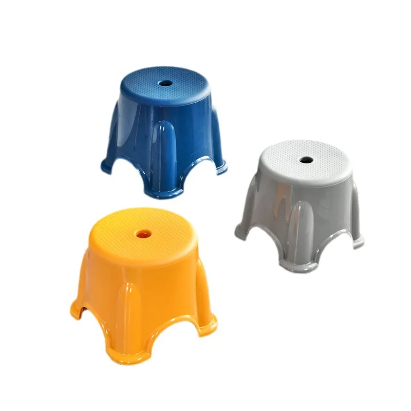 

Household Thick Plastic Stool Chair Bathroom Stool Outdoor School Sports Meeting Stool Factory Small Round