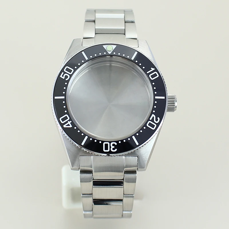 

40.5mm NH35 Watch Case 316L Stainless Steel Bracelet For Seiko NH35 NH36 NH38/34 4R36 Movement Mod SPB143J1/SPB253J1 Tiger Whale