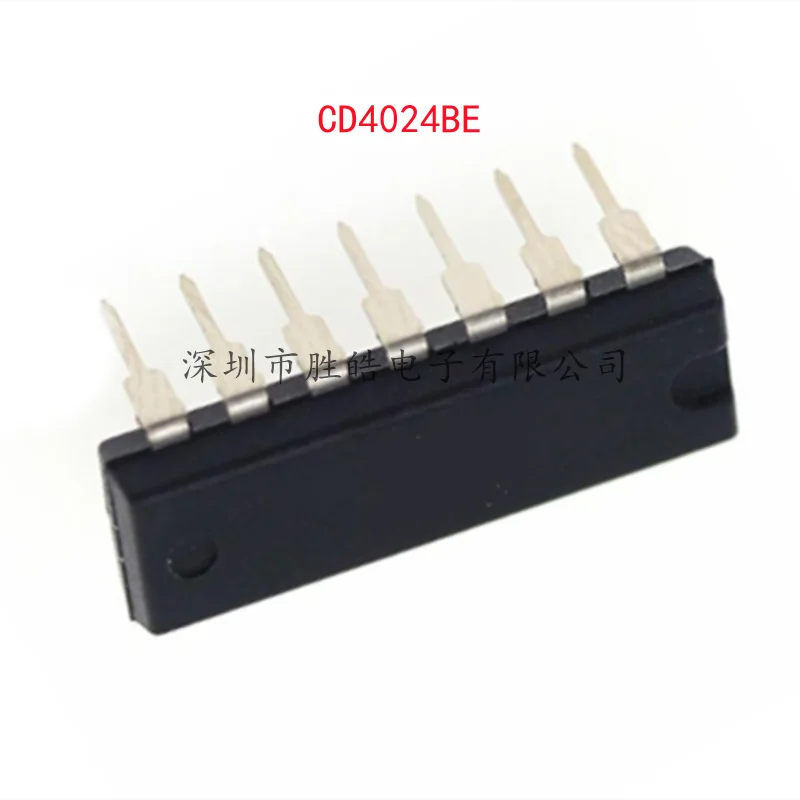 

(10PCS) NEW CD4024BE CD4024 4024BE Binary Counter Chip Straight Into DIP-14 CD4024BE Integrated Circuit