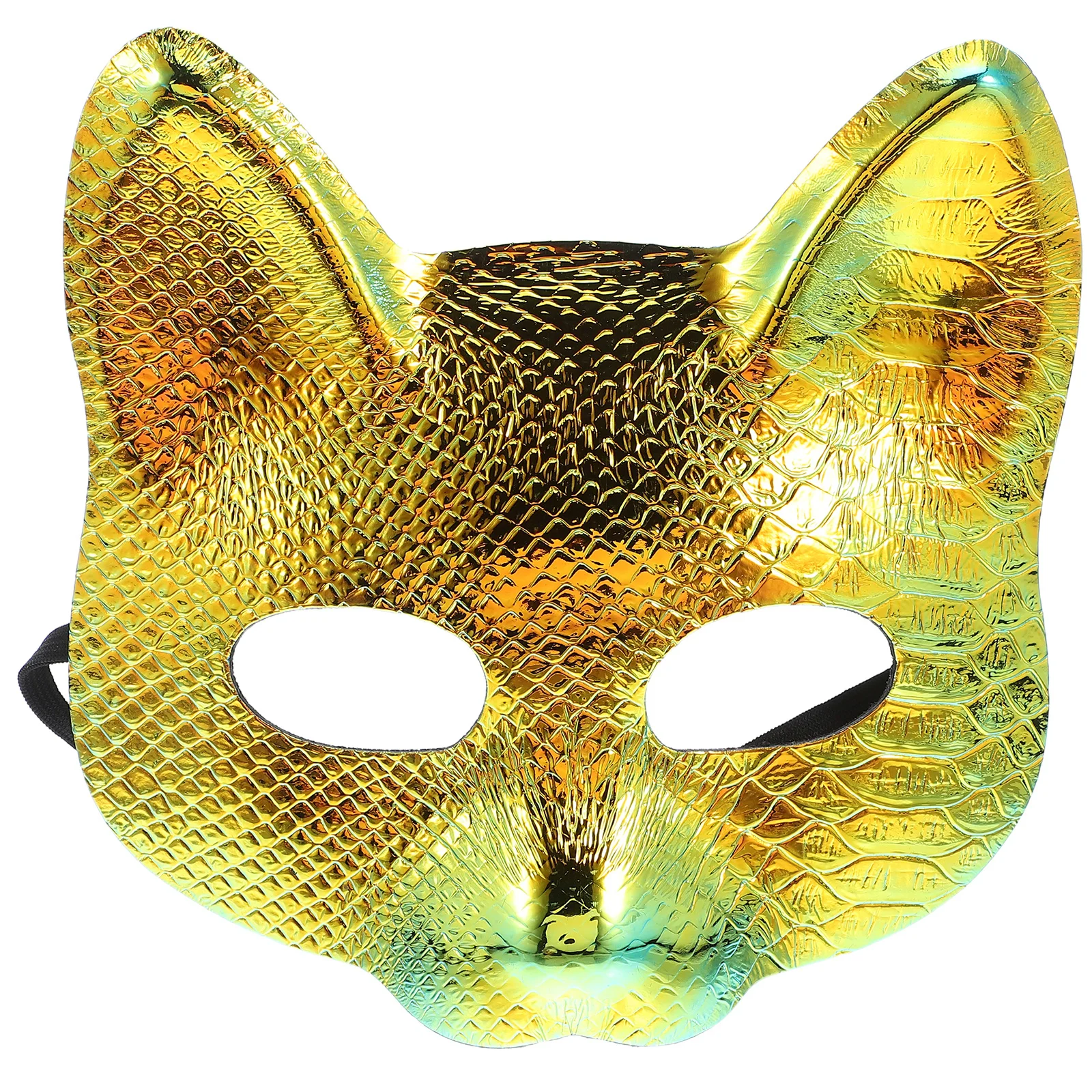 

2Pcs Masquerade Mask Plastic Half Face Animal Mask Halloween Cosplay Party Carnival Costume Accessory