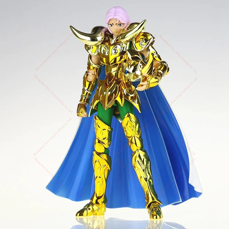 In Stock CS Model Saint Seiya Myth Cloth EX 2.0 Aries Mu 24K/OCE Gold Knights of The Zodiac Action Figure Collectible Gift Toy