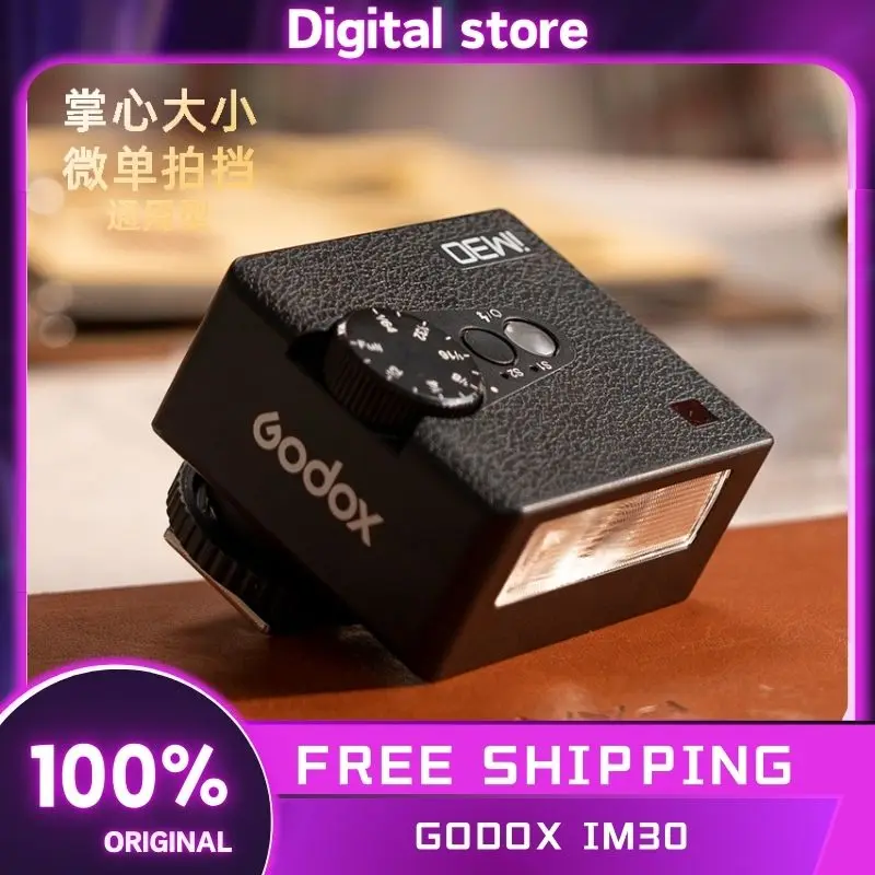 Godox Im30 Iflash Mini Portable Camera Small Photography Initial Equipment Mirrorless Hot Shoe DSLR Pocket Camera Custom Gift