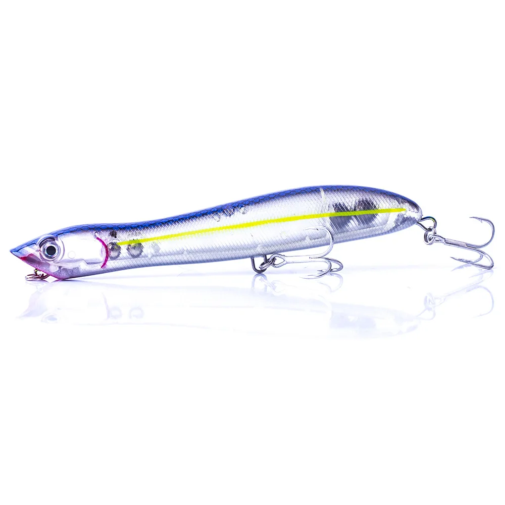 BILLINGS 1 Stück Schwimmender Popper Angelköder 12CM 17,8G Schwimmende Wobbler Künstlicher Harter Köder Patchinko Oberflächenköder – Detail 14