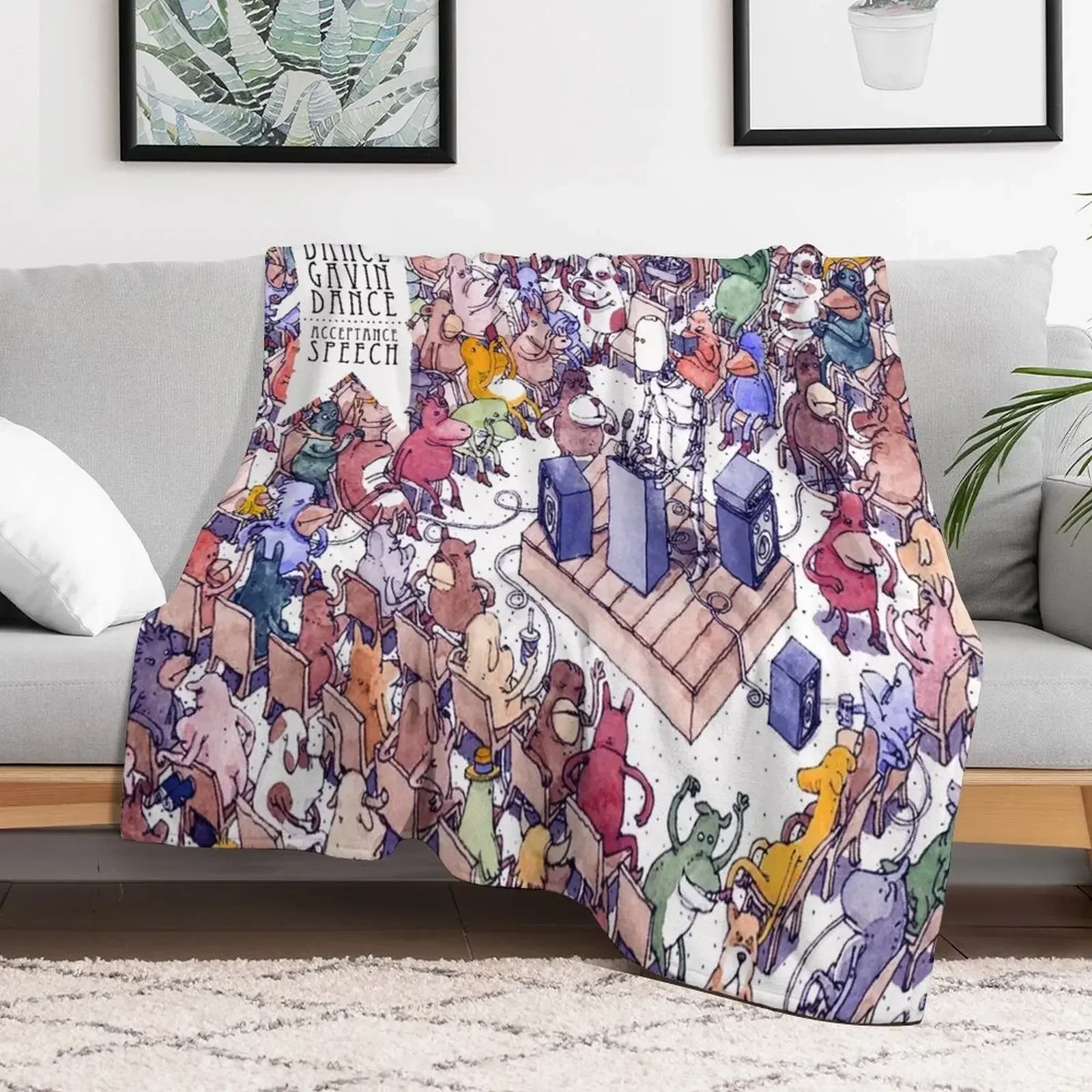 

gavin dance acceptance 2021 novagasti Throw Blanket Comforter Soft Beds Custom Furry Blankets