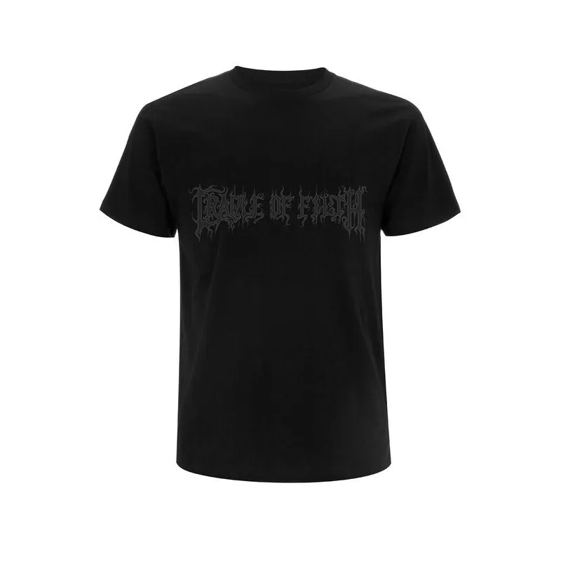 Retro Cradle of Filth Band Extreme Gothic Black Metal Rock Dark American Short-sleeved T-shirt
